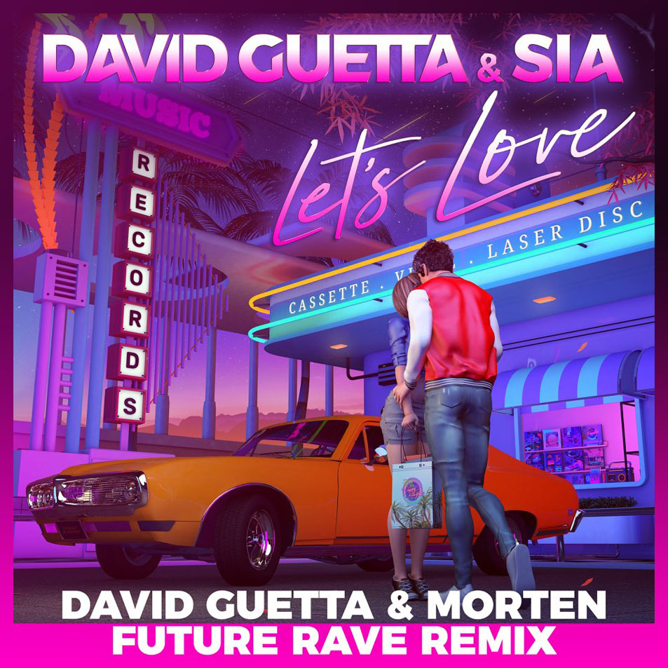 Cartula Frontal de David Guetta - Let's Love (Featuring Sia) (David Guetta & Morten Future Rave Remix) (Cd Single)