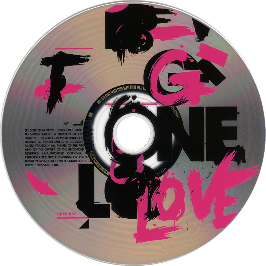 Cartula Cd de David Guetta - One Love