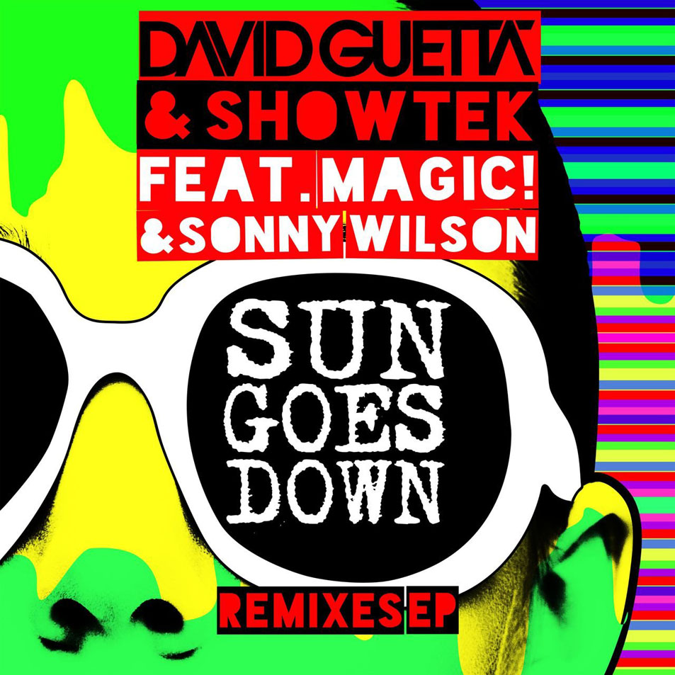 Cartula Frontal de David Guetta - Sun Goes Down (Featuring Showtek, Magic! & Sonny Wilson) (Remixes) (Ep)