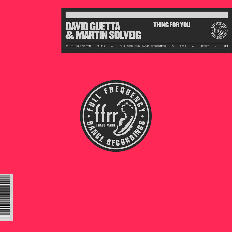 Cartula Frontal de David Guetta - Thing For You (Featuring Martin Solveig) (Cd Single)
