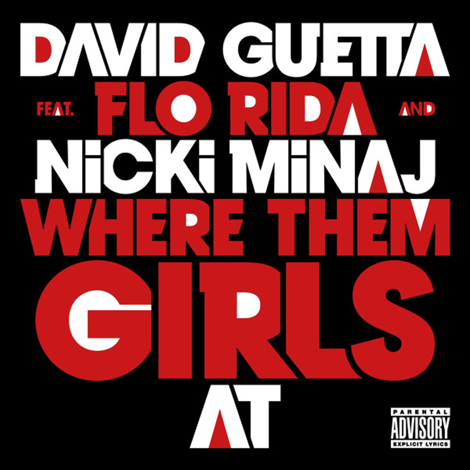 Cartula Frontal de David Guetta - Where Them Girls At (Featuring Flo Rida & Nicki Minaj) (Cd Single)