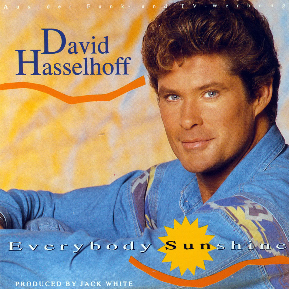 Cartula Frontal de David Hasselhoff - Everybody Sunshine