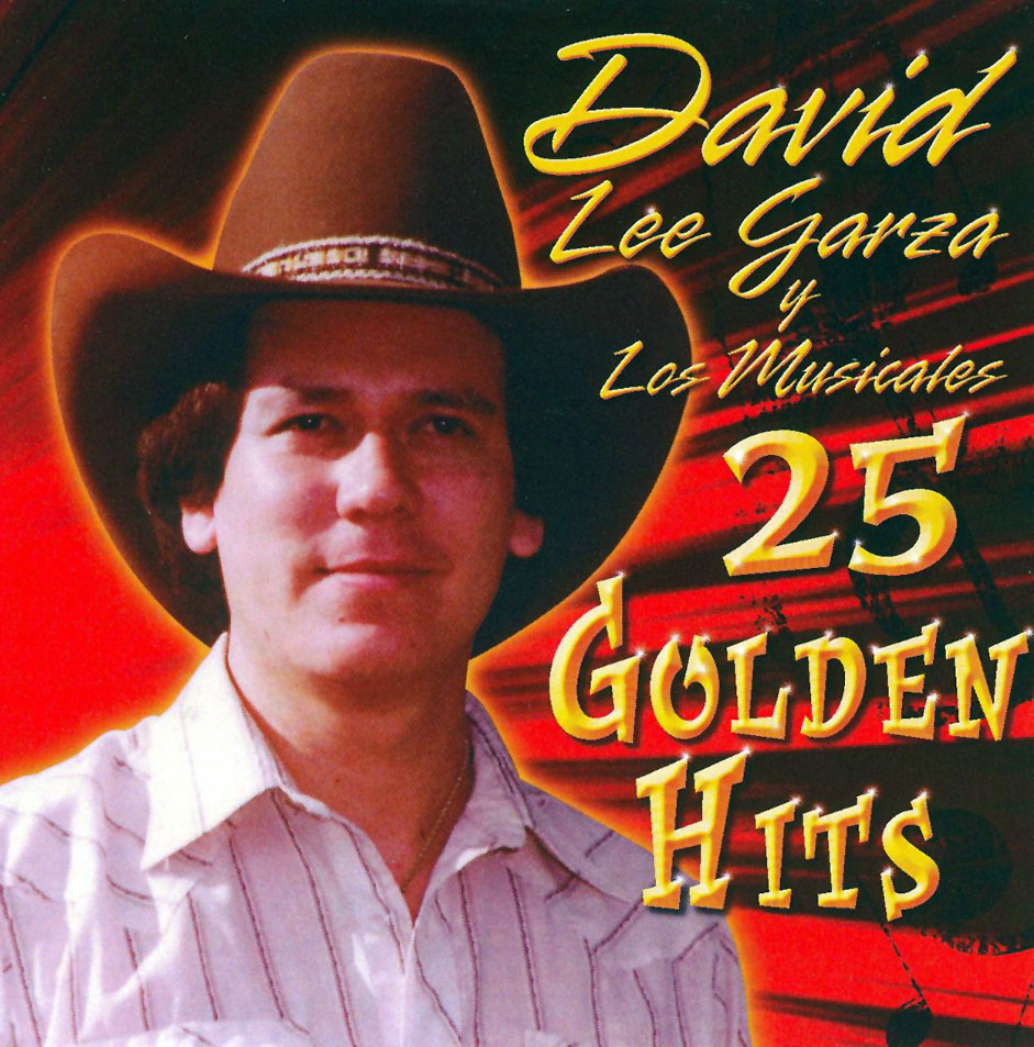 Cartula Frontal de David Lee Garza - 25 Golden Hits