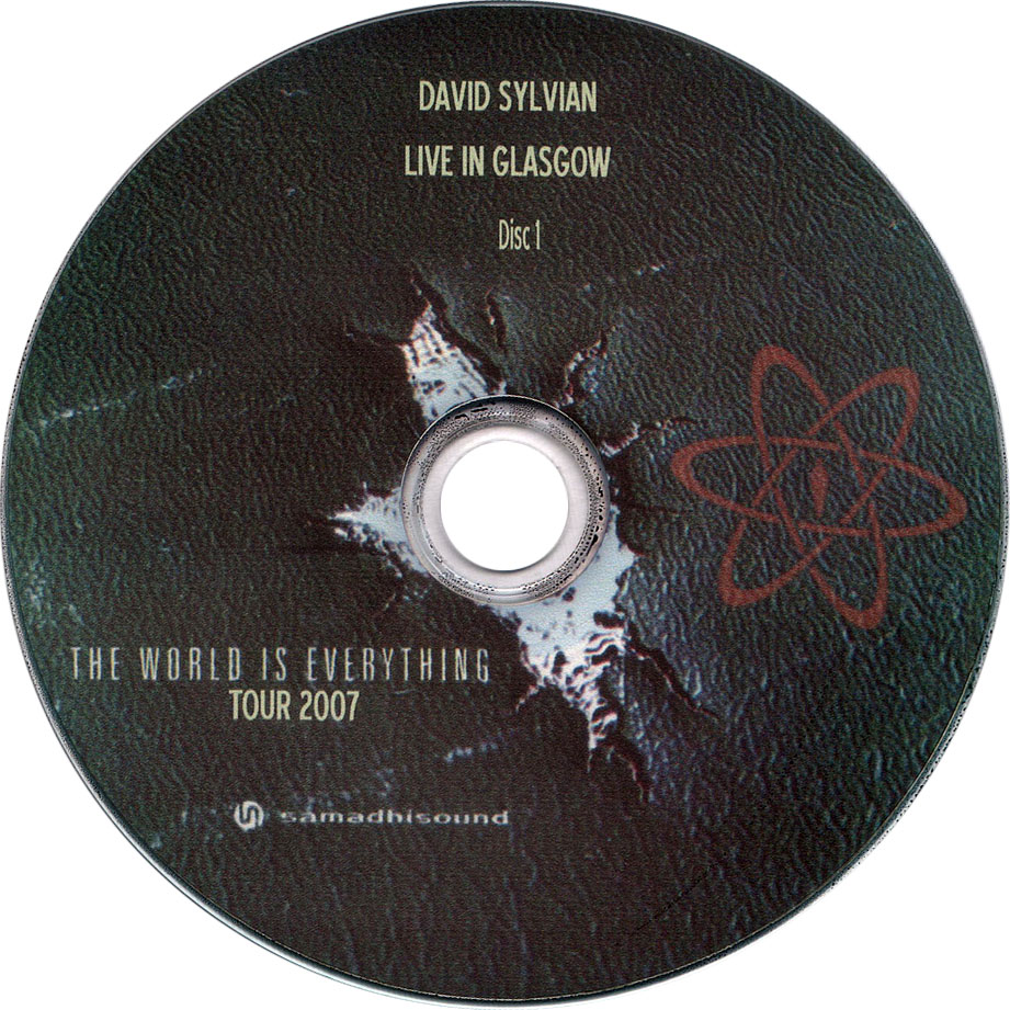 Cartula Cd1 de David Sylvian - The World Is Everything: Tour 2007