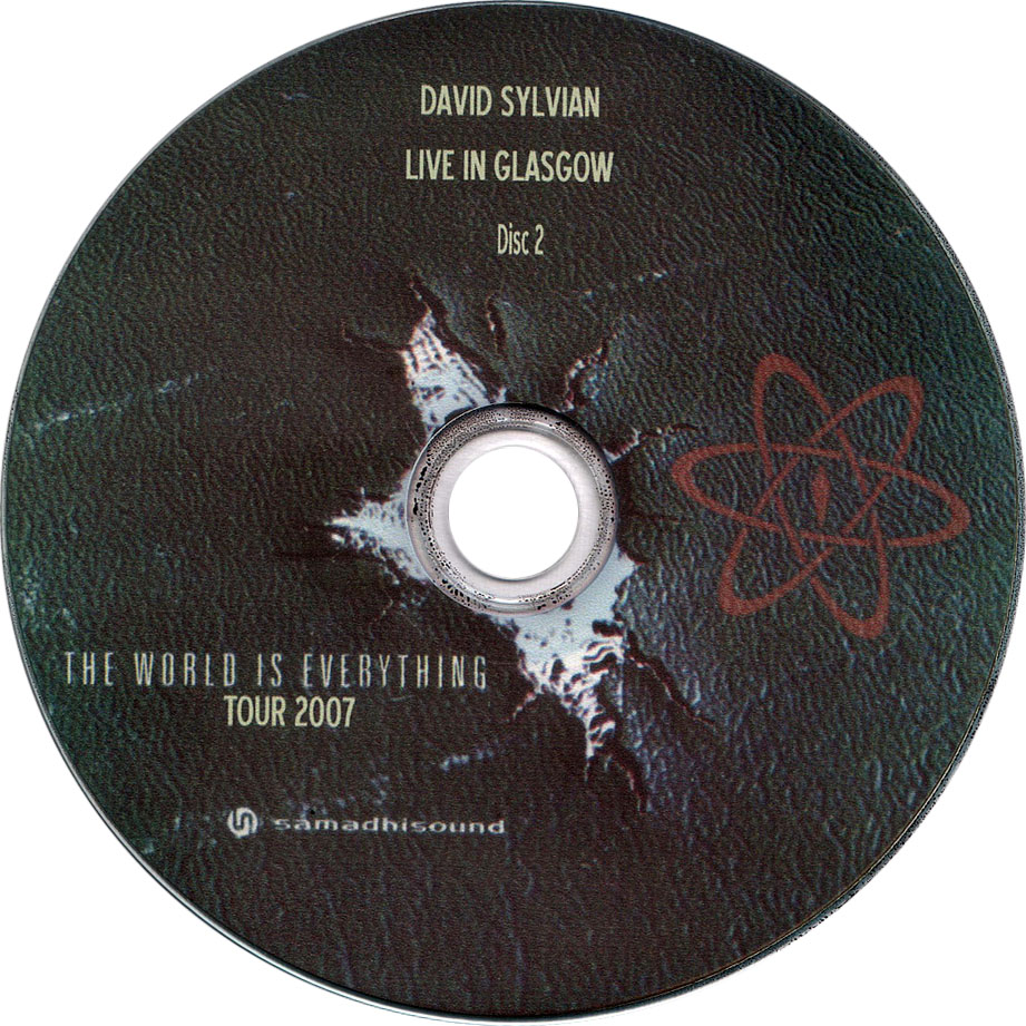 Cartula Cd2 de David Sylvian - The World Is Everything: Tour 2007