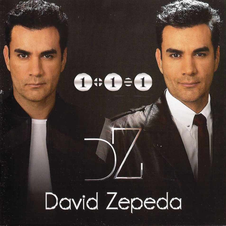 Cartula Frontal de David Zepeda - 1+1=1