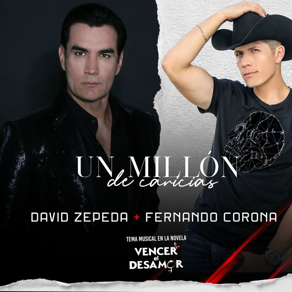 Cartula Frontal de David Zepeda - Un Millon De Caricias (Featuring Fernando Corona) (Cd Single)