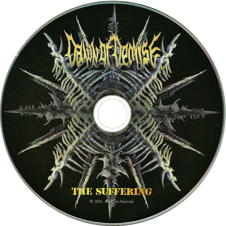 Cartula Cd de Dawn Of Demise - The Suffering