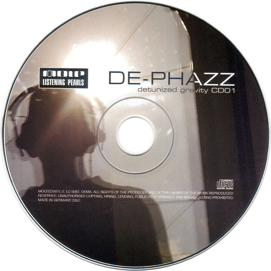 Cartula Cd1 de De-Phazz - Detunized Gravity (Limited Edition)