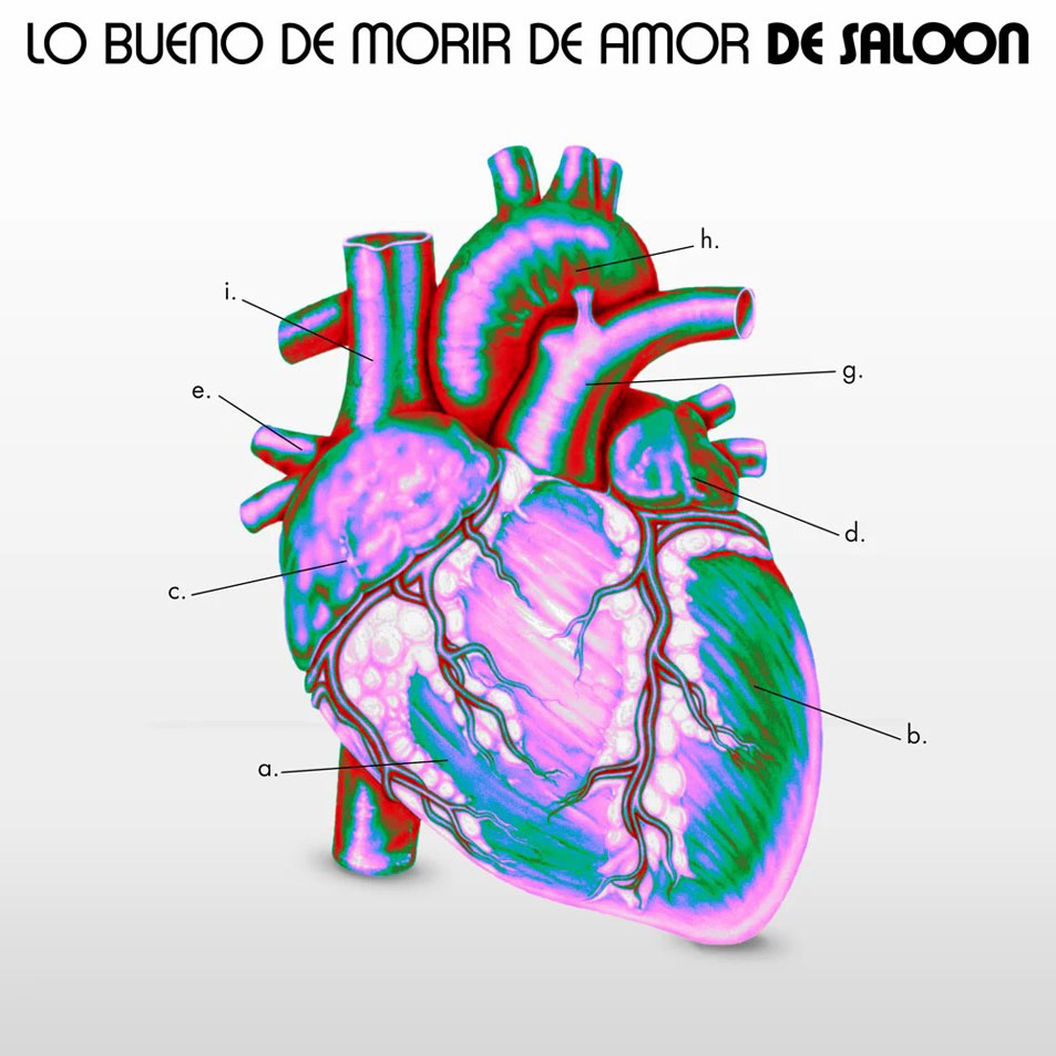 Cartula Frontal de De Saloon - Lo Bueno De Morir De Amor (Cd Single)