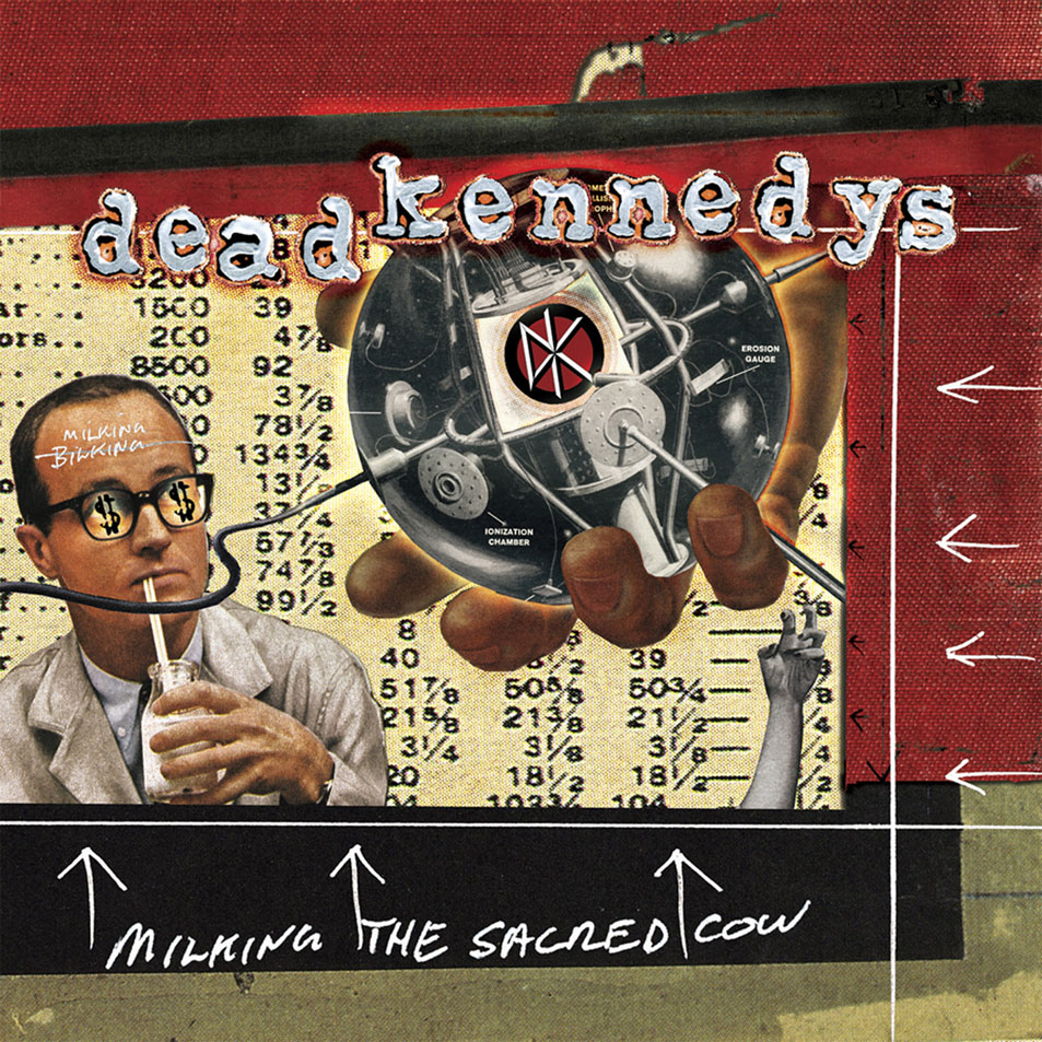 Cartula Frontal de Dead Kennedys - Milking The Sacred Cow