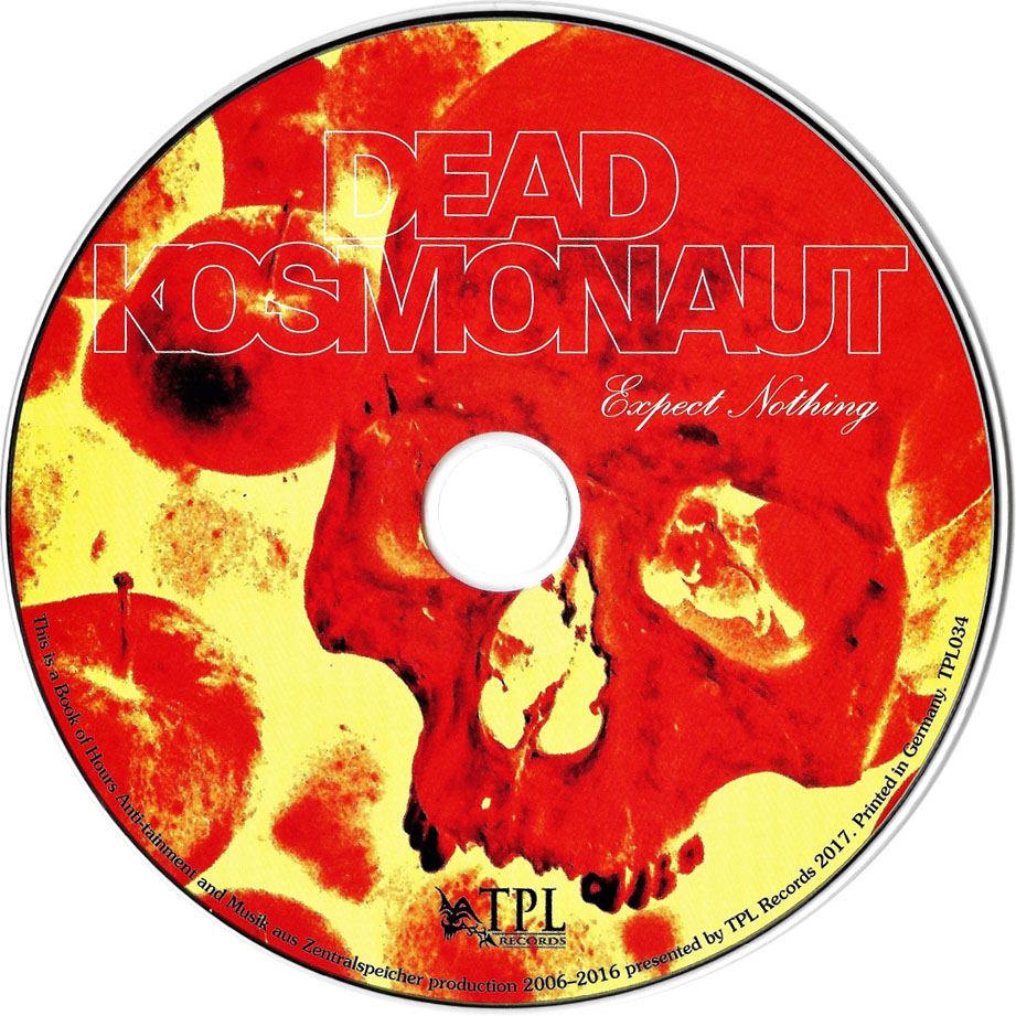 Cartula Cd de Dead Kosmonaut - Expect Nothing