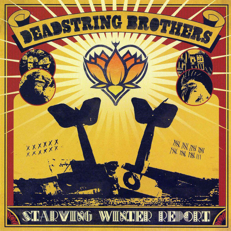 Cartula Frontal de Deadstring Brothers - Starving Winter Report