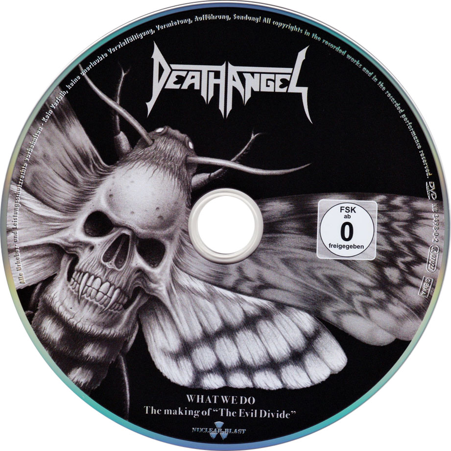 Cartula Dvd de Death Angel - The Evil Divide (Limited Edition)
