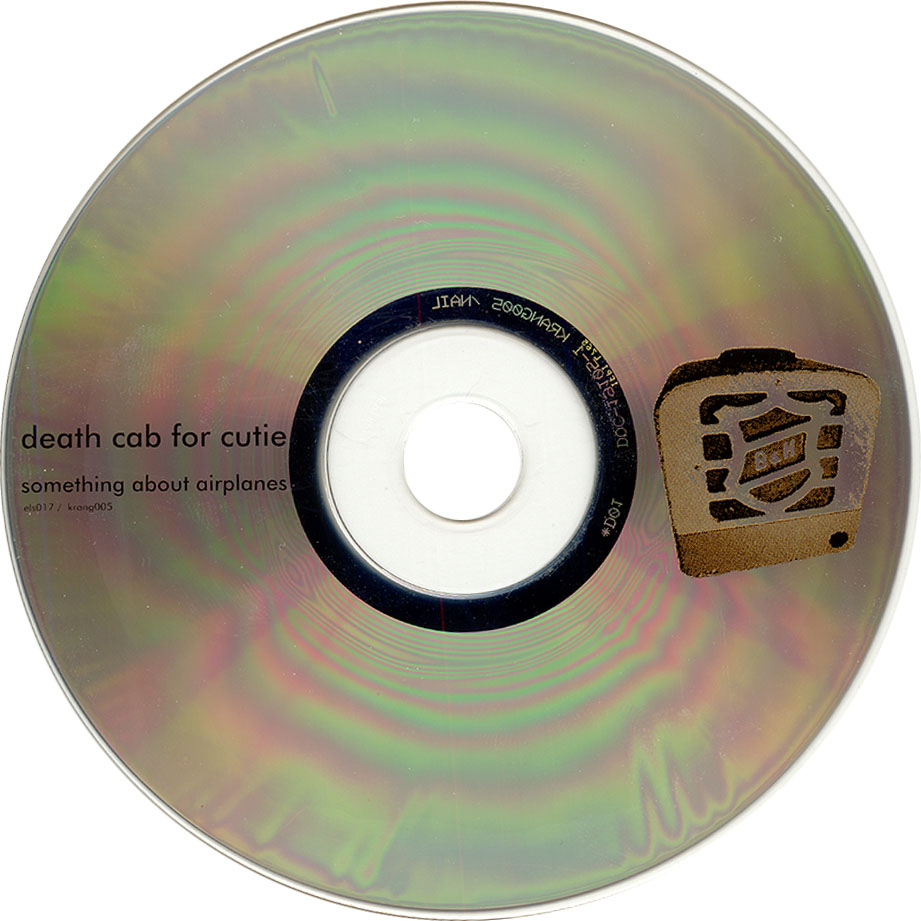 Cartula Cd de Death Cab For Cutie - Something About Airplanes