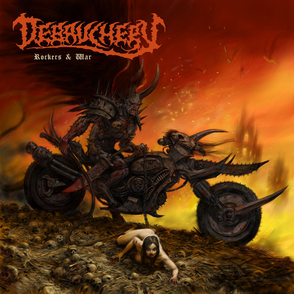 Cartula Frontal de Debauchery - Rockers & War