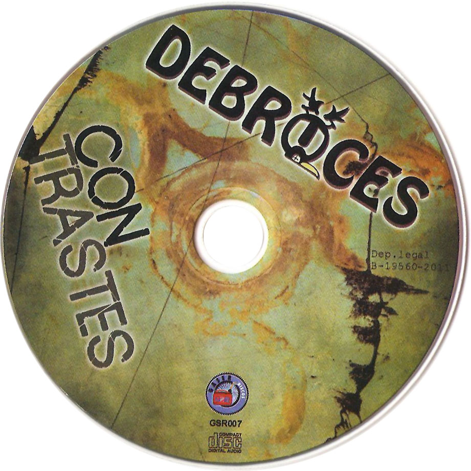 Cartula Cd de Debruces - Con Trastes