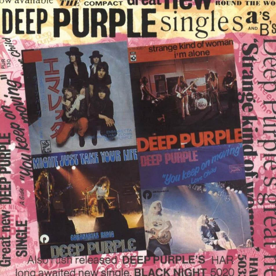 Cartula Frontal de Deep Purple - Singles A's & B's