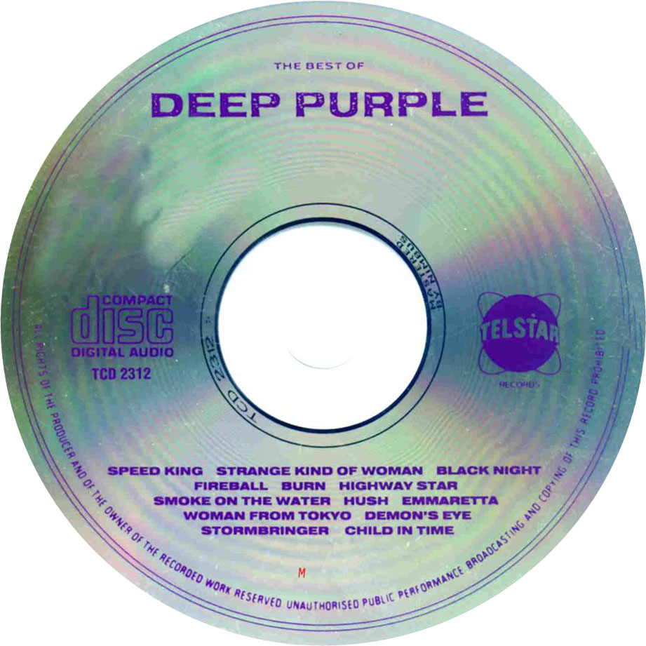 Cartula Cd de Deep Purple - The Best Of Deep Purple
