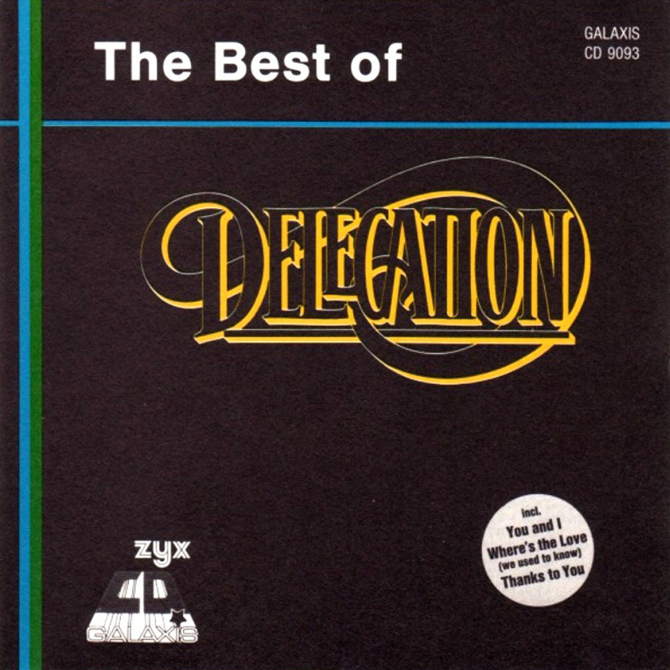 Cartula Frontal de Delegation - The Best Of Delegation (1989)