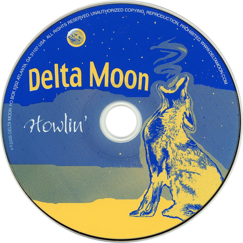 Cartula Cd de Delta Moon - Howlin'