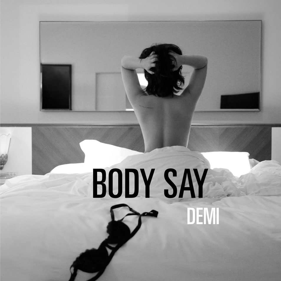 Cartula Frontal de Demi Lovato - Body Say (Cd Single)