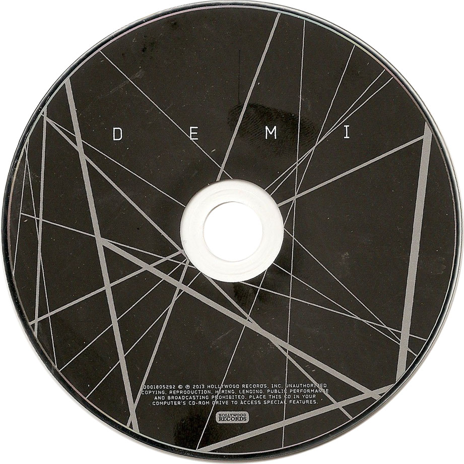 Cartula Cd de Demi Lovato - Demi (Target Edition)