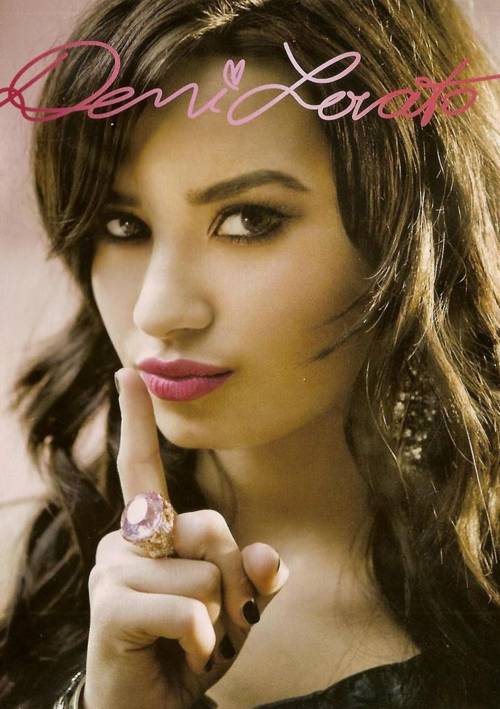 Cartula Interior Frontal de Demi Lovato - Here We Go Again (Special Edition)