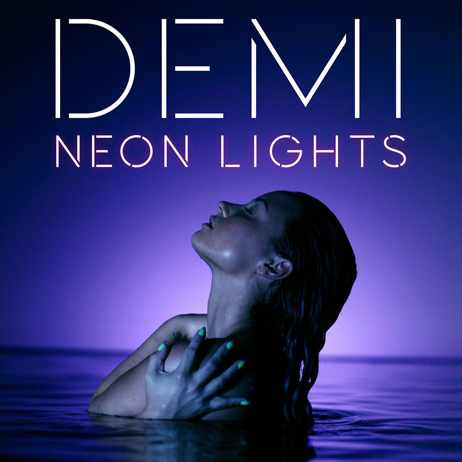 Cartula Frontal de Demi Lovato - Neon Lights (Cd Single)