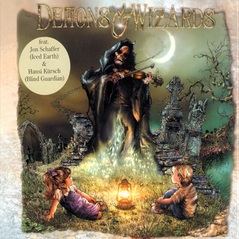 Cartula Frontal de Demons & Wizards - Demons & Wizards