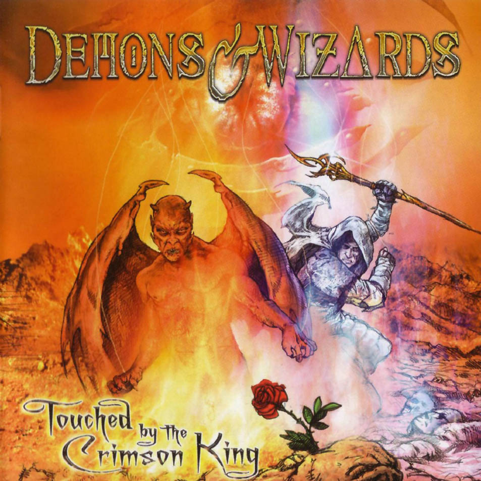 Cartula Frontal de Demons & Wizards - Touched By The Crimson King