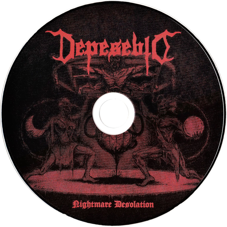 Cartula Cd de Depeseblo - Nightmare Desolation
