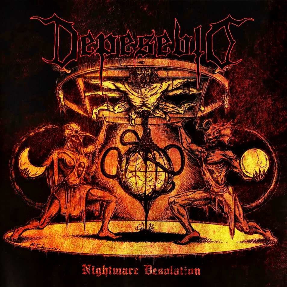 Cartula Frontal de Depeseblo - Nightmare Desolation