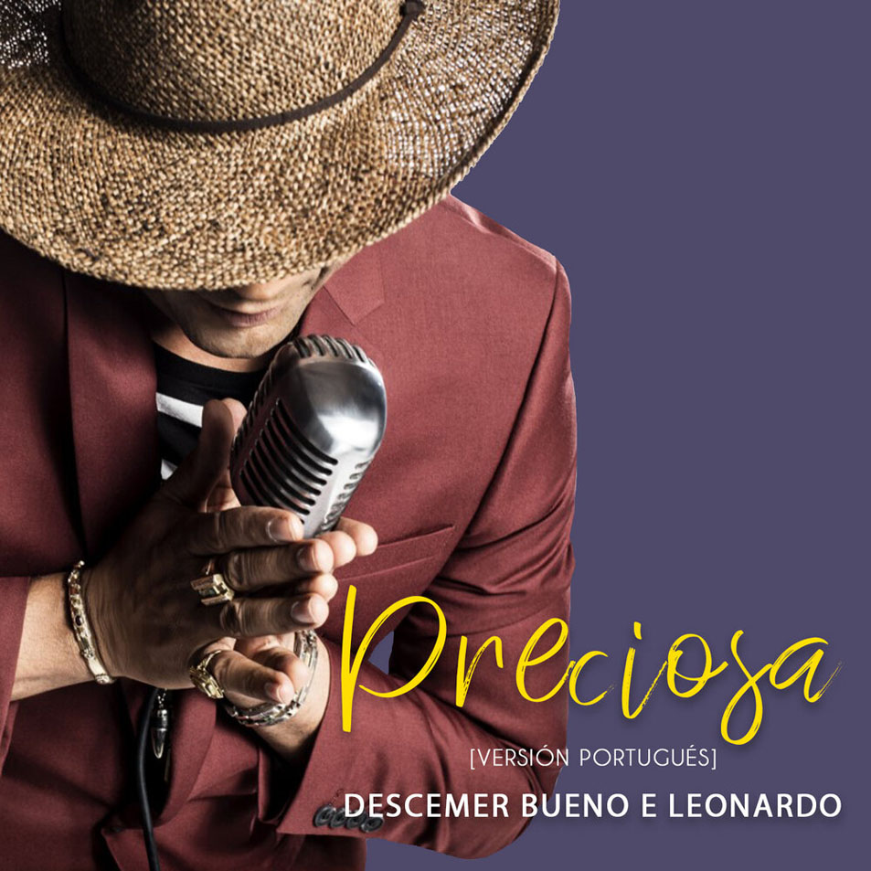 Cartula Frontal de Descemer Bueno - Preciosa (Featuring Leonardo) (Version Portugues) (Cd Single)