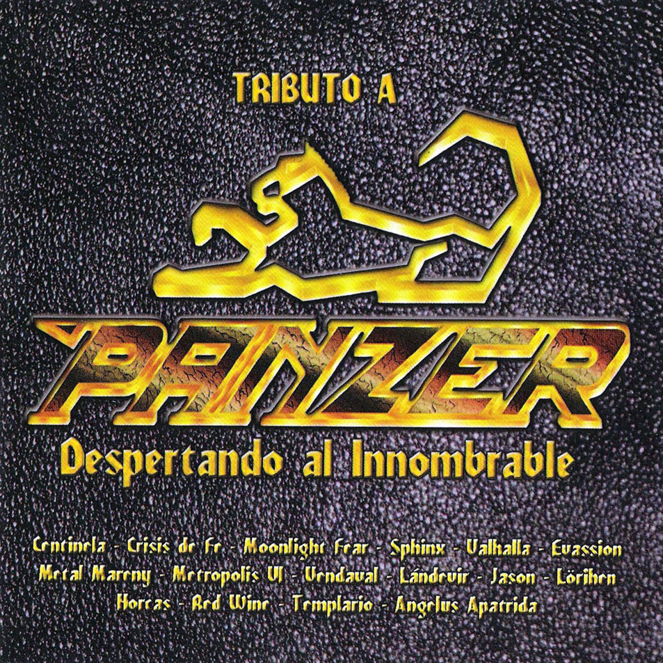 Cartula Frontal de Despertando Al Innombrable: Tributo A Panzer