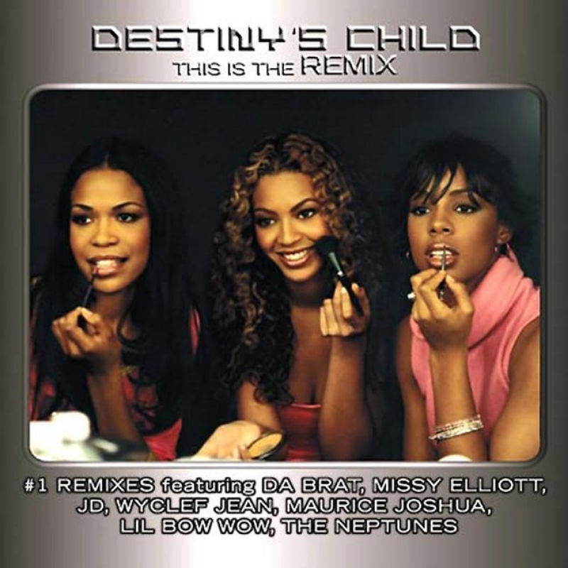Cartula Frontal de Destiny's Child - This Is The Remix