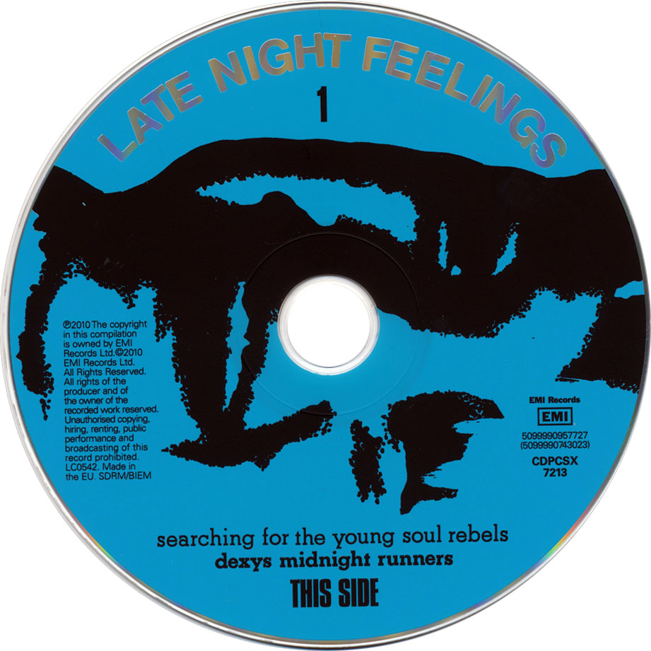 Cartula Cd1 de Dexys Midnight Runners - Searching For The Young Soul Rebels (30th Anniversary Special Edition)