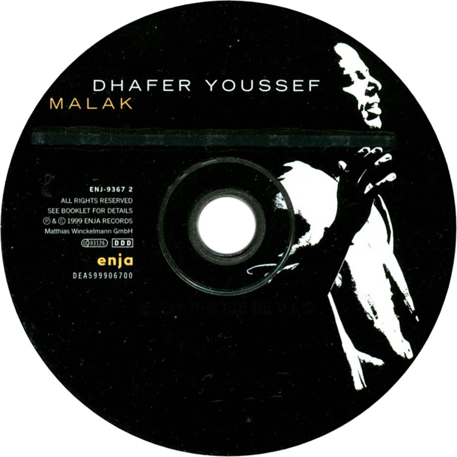 Cartula Cd de Dhafer Youssef - Malak