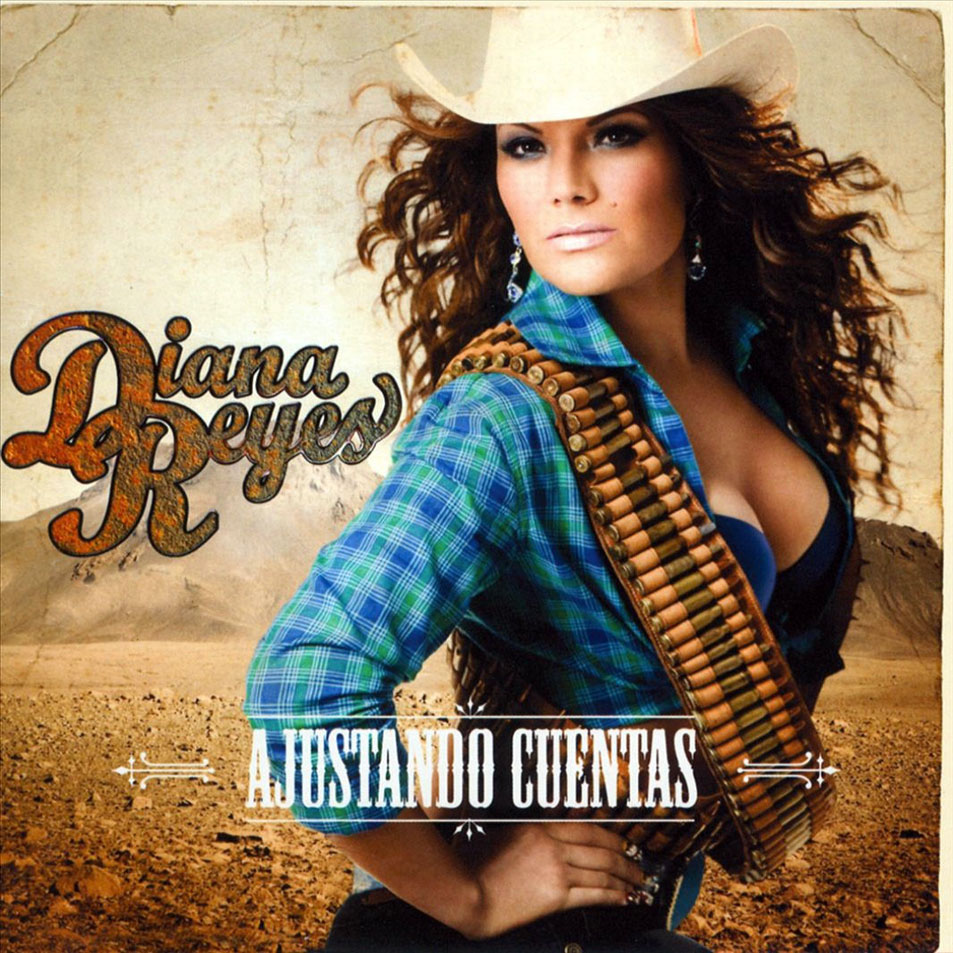 Cartula Frontal de Diana Reyes - Ajustando Cuentas