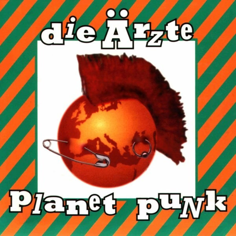 Cartula Frontal de Die rzte - Planet Punk