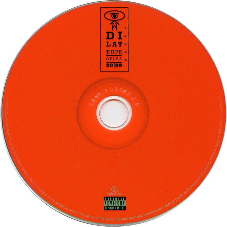 Cartula Cd de Dilated Peoples - 20/20