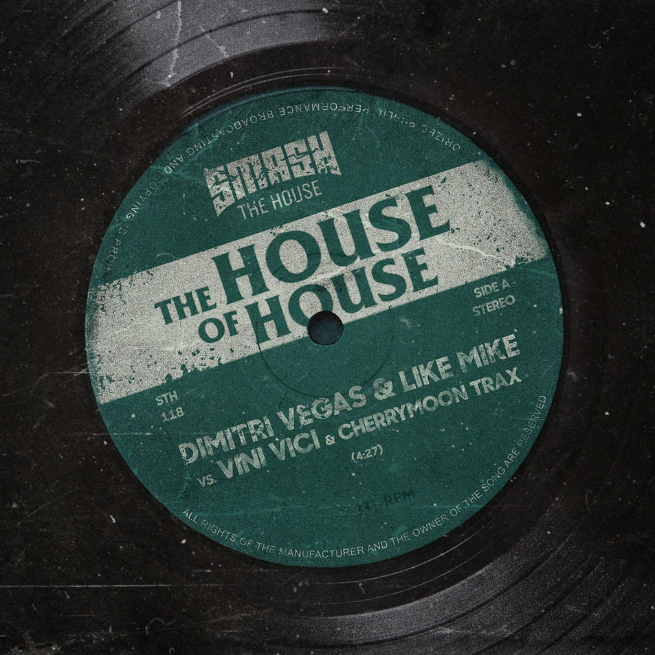 Cartula Frontal de Dimitri Vegas & Like Mike - The House Of House (Featuring Vini Vici & Cherry Moon Trax) (Cd Single)