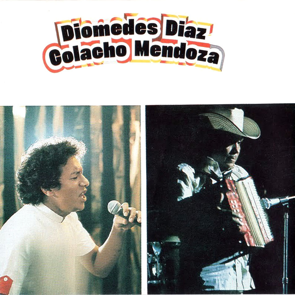 Cartula Interior Frontal de Diomedes Diaz & Colacho Mendoza - Cantando