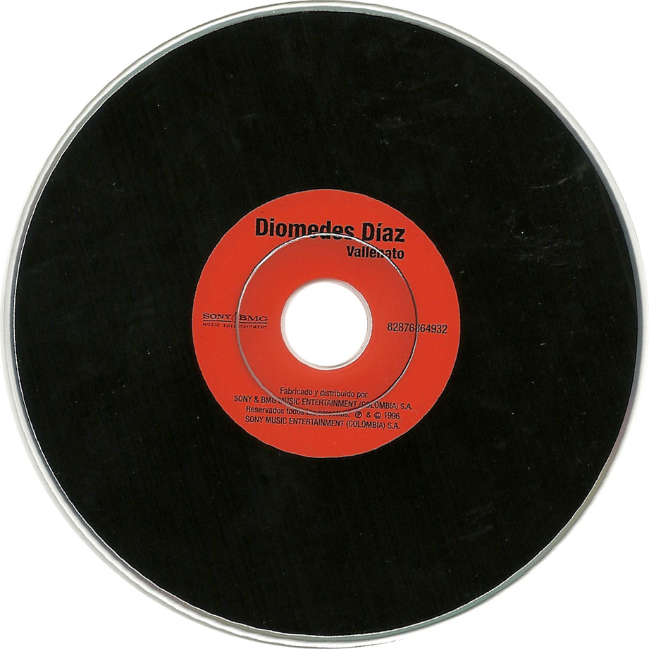 Cartula Cd de Diomedes Diaz & El Cocha Molina - Vallenato