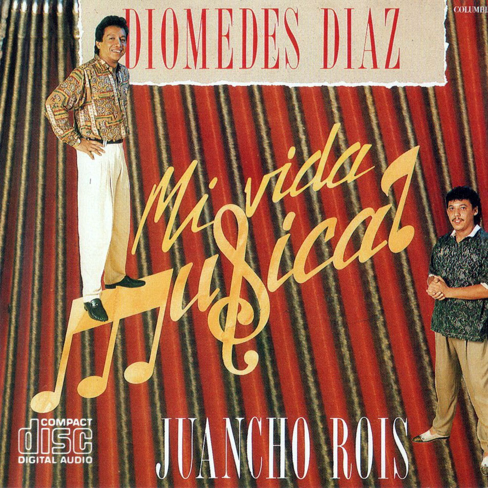 Cartula Frontal de Diomedes Diaz & Juancho Rois - Mi Vida Musical