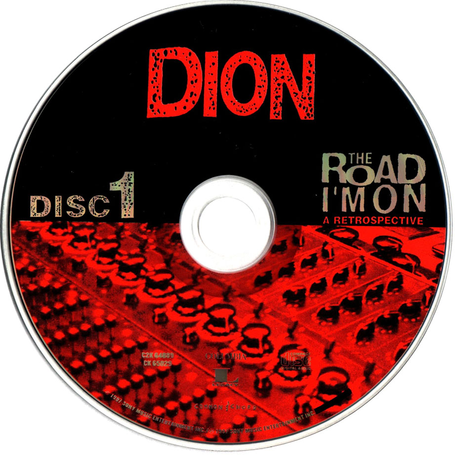 Cartula Cd1 de Dion - The Road I'm On: A Retrospective