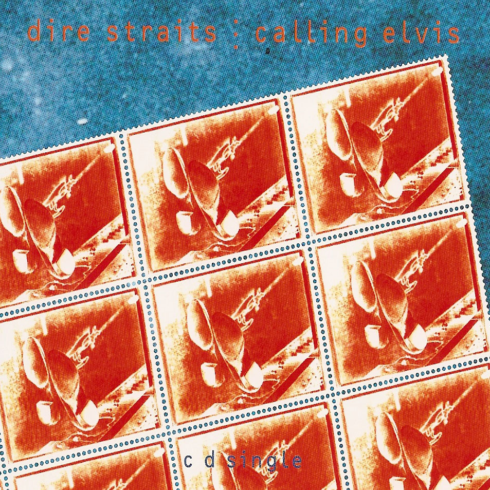 Cartula Frontal de Dire Straits - Calling Elvis (Cd Single)