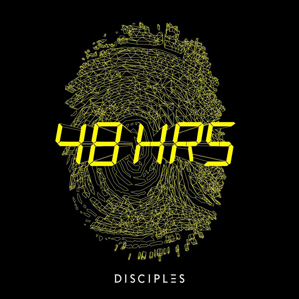 Cartula Frontal de Disciples - 48hrs (Cd Single)