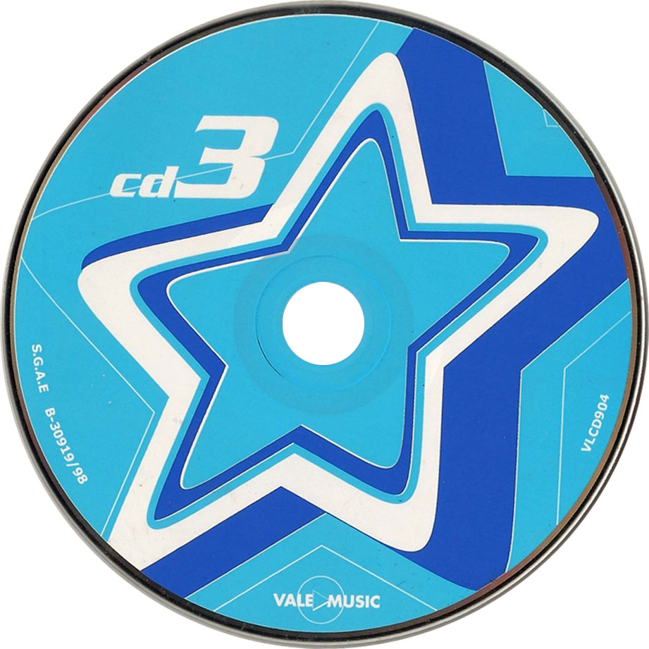 Cartula Cd de Disco Estrella Volumen 1 Cd3 Y 4