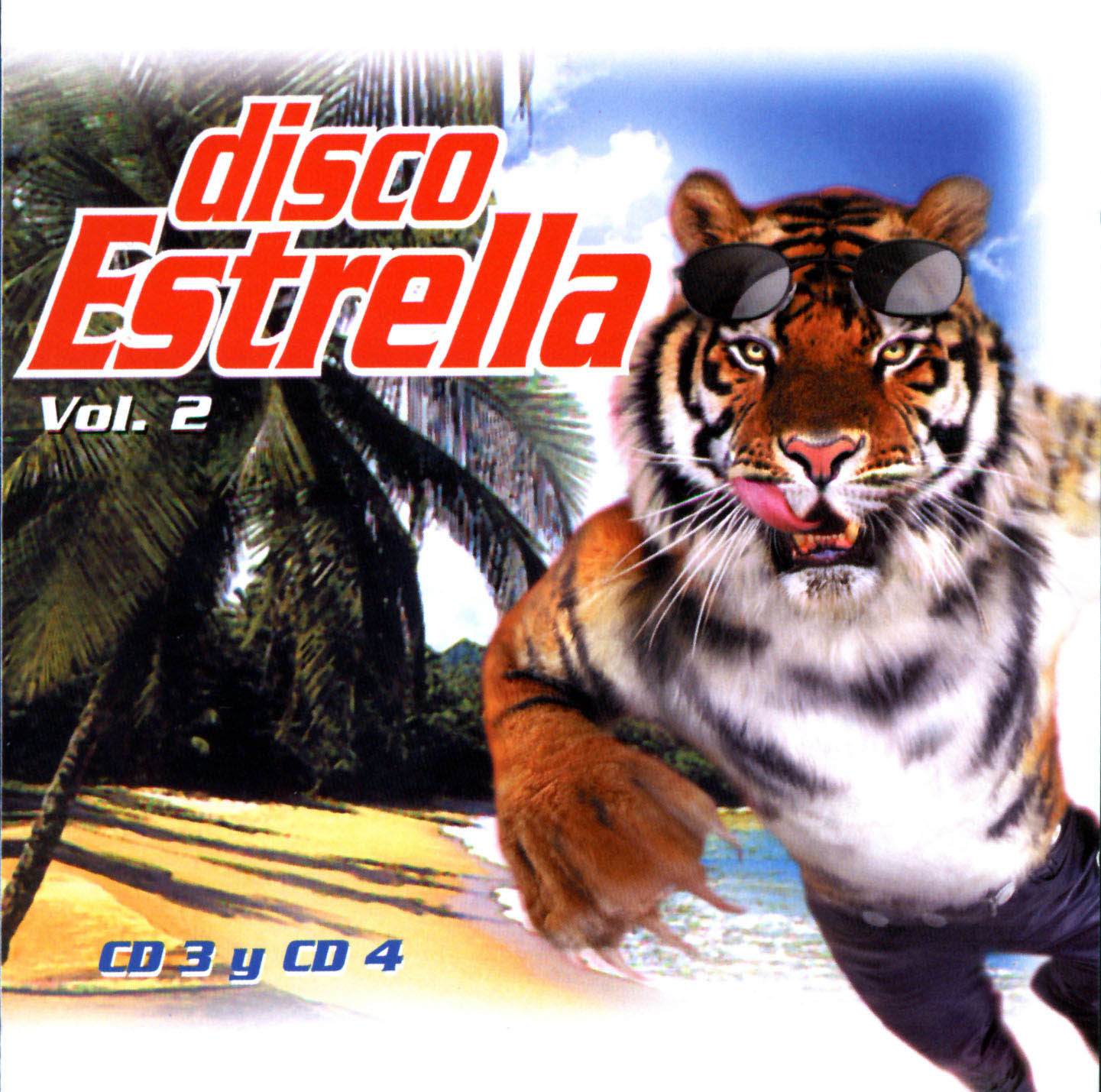 Cartula Frontal de Disco Estrella Volumen 2 Cd 3 Y 4